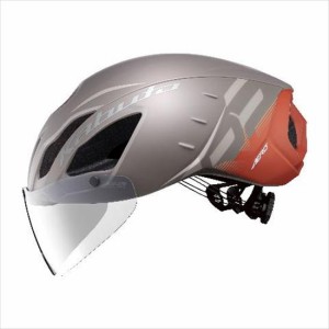  OGK Kabuto  【4966094613181】 AEROR2-G1 AERO-R2 G-1マットブラウン L/XL(59-61cm)自転車 ヘルメット JCF公認 オージーケーカブト