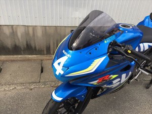  アクリポイント  【4580423291590】 SUZUKI　GSX-R125スモークスクリーン