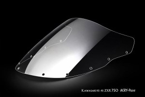  アクリポイント  【4580423290852】 Kawasaki 93-95 ZXR750クリアスクリーン