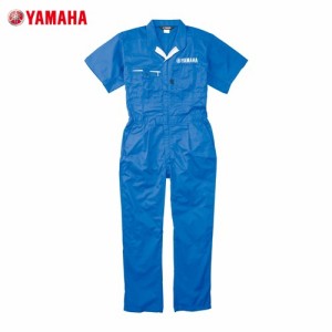  Y’S GEAR ワイズギア YAMAHA WY-212 メカニックスーツショートスリーブ ブルー 半袖 90792-M042