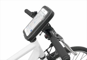  トップ  【4938402725480】  ウォータープルーフ　スマホケース L 自転車用 スマートフォンホルダー スマホホルダー