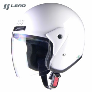 【送料無料】【LEAD(リード工業)】 【4952652007417】ホワイト　CR-720 ジェット ヘルメット ジェットヘル フリーサイズ フリー 57ｃｍ 5