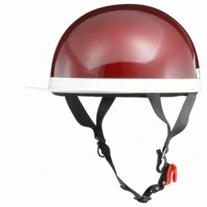 【LEAD(リード工業)】 【4952652008469】CR-740 ハーフヘルメット　キャンディレッド 原付 カブ 激安 ハーフヘルメット ・ 半帽 リード工