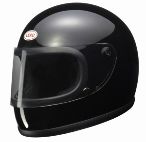 【LEAD(リード工業)】 【4952652151066】1980年代のリバイバルモデル フルフェイスヘルメット　ブラック フリーサイズ RX-200R 