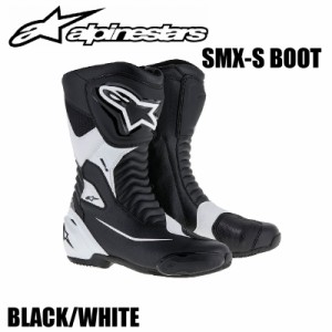 ★送料無料★【Alpinestars(アルパインスターズ)】 SMX S BOOT? ブーツ 12 BK/WH 28(24.0?)〜48(31.5?) 【[ブラック/ホワイト サイズ