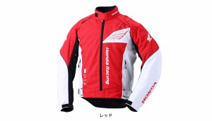 【Honda(ホンダ)】 3シーズングラフィックブルゾン（レッド）M