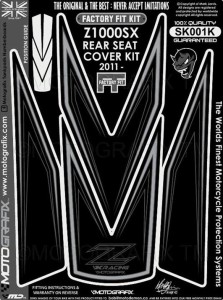【モトグラフィックス】 【4580041209779】 MT-SK001K REAR SEAT COVER KIT Ninja1000／Z1000SX 11-16