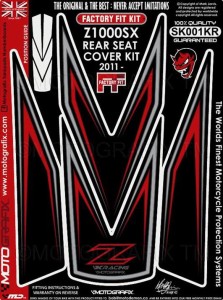 【モトグラフィックス】 【4580041209793】 MT-SK001KR REAR SEAT COVER KIT Ninja1000／Z1000SX 11-16
