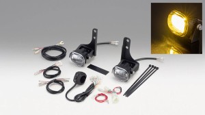 【4934154159481】 フォグランプＫＩＴ　ＬＥＤ　Ｙ　ＣＲＦ250Ｌ／ＲＡＬＬＹ　21ｙ−  キジマ 