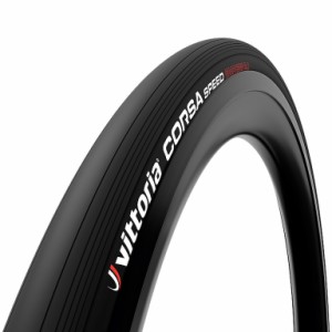 【ヴィットリア(Vittoria)】 8022530019354 Corsa Speed G2.0 チューブレスレディ(TLR) 700×23c(23-622) オールブラック　自転車