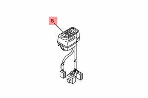 【ヤマハ(YAMAHA)】 X21-82510-11 メインスイツチアセンブリ  電動自転車 代替品番:X21-82510-12 補修部品 