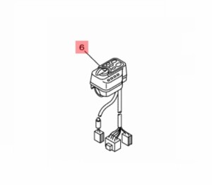 【ヤマハ(YAMAHA)】 X21-82510-12 メインスイツチアセンブリ  電動自転車 補修部品 