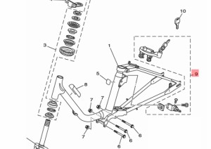 【ヤマハ(YAMAHA)】 【代替品番： X23-8A8J0-20 】X23-8A8J0-00 キーアセンブリ  電動自転車 補修部品　鍵　カギ　キー