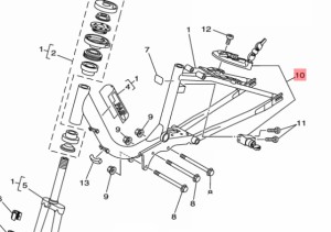 【ヤマハ(YAMAHA)】 X29-8A8J0-00 キーアセンブリ  電動自転車 代替品番:X37-8A8J0-00 補修部品　鍵　カギ　キー