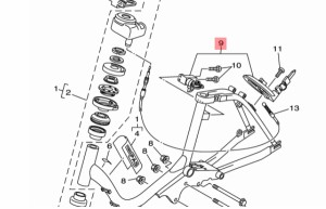 【ヤマハ(YAMAHA)】 X39-8A8J0-10 キーアセンブリ  電動自転車 代替品番:X39-8A8J0-11 補修部品　鍵　カギ　キー