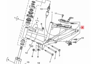 【ヤマハ(YAMAHA)】 X43-8A8J0-20 キーアセンブリ  電動自転車 代替品番:X43-8A8J0-21 補修部品　鍵　カギ　キー