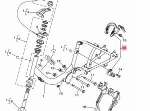 【ヤマハ(YAMAHA)】 X98-8A8J0-00 キーアセンブリ 電動自転車　補修部品 鍵　カギ　キー