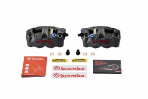 【brembo (ブレンボ)】 【4549950161714】 HP ラジアルキャリパー GP4-RS チタンカラー 取付ピッチ:108mm