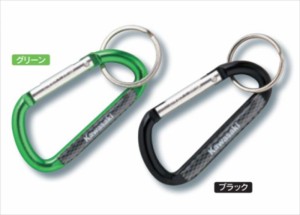 【KAWASAKI（カワサキ）】 J7002-0128A 【ポスト投函便発送】カワサキカラビナキーホルダー グリーン