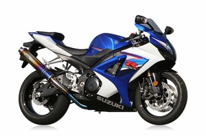 【アールズギア】 【4582329784794】 r's gear GSX-R1000（'07〜'08） GPスペック S/O シングル オーバルチタンポリッシュ GS04-03OT