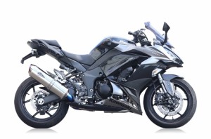 【アールズギア】 【4582329787788】 r's gear Ninja1000（'17〜'19） リアルスペック シングル チタンポリッシュ RK30-01ST