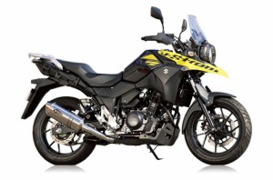 【アールズギア】 【4582329788266】 r's gear V-Strom250/ABS リアルスペック S/O シングル チタン RS15-03ST