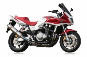 【アールズギア】 【4582329783421】 r's gear CB1300SF/SB（'08〜'13） ソニック シングル チタンドラッグブルー SH09-01DB