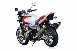 【アールズギア】 【4582329780543】 r's gear CB1300SF/SB（'03〜'07） ワイバン ツイン チタンオーバル WH07-02OT