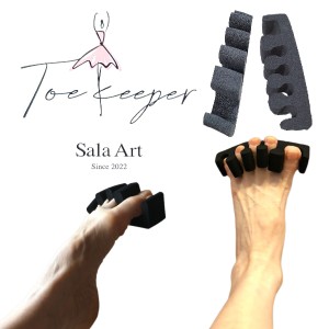 トウキーパー　【サーラアート】　5本指　甲伸ばし　つま先を綺麗に伸ばす