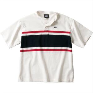 ジャージ CANTERBURY (カンタベリー) メンズ STRIPE RUGBY JERSEY オフホワイト RA39066 1906 ラグビー 送料無