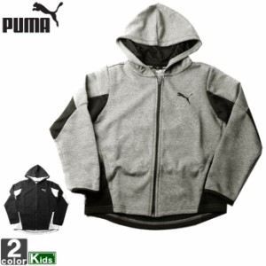 アウター プーマ PUMA ジュニア キッズ 582918 アクティブ スポーツ フーデッド ジャケット 2106 フルジップ