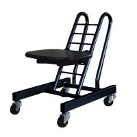 高さ調節 昇降 低姿勢 立ち仕事 中腰 作業 椅子 ダークブラウン / ブラック 日本製 完成品 キャスター ( オフィスチェア 低い 低い椅子 