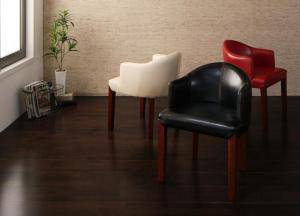 ダイニングチェア 椅子 おしゃれ 北欧 安い アンティーク 木製 シンプル ( 食卓椅子 1脚 ) 座面高44 レザー 合皮 完成品 背もたれ シート