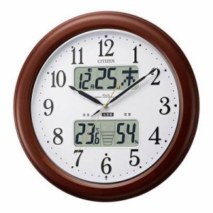 シンプル 洋風 北欧 温度計 電波時計 カレンダー ライト 照明 保証 時計 壁掛け 壁掛け時計 掛け時計 壁時計 ウォールクロック 掛時計 イ