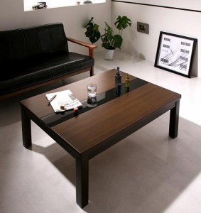 こたつテーブル コタツ センターテーブル ローテーブル 座卓 長方形 105×75 ブラック 黒 電気 本体 おしゃれ 机 リビングテーブル 安い 