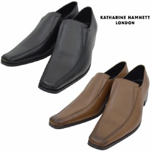 KATHARINE HAMNETT キャサリン ハムネット KH3992 ビジネスシューズ 本革 メンズ 紳士靴 革靴 (nesh)
