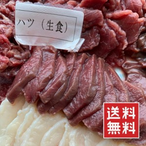 馬刺し (ハツ) 500g【楽天ランキング1位】10人前 高級部位 希少部位 小分けパック ミニパック 便利な個食パック入り 送料無料