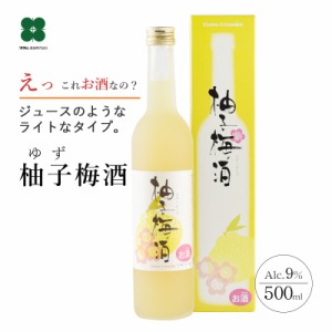 梅酒 柚子梅酒 プレゼント ギフト お酒 500ml ゆず梅酒 変わり種 誕生日