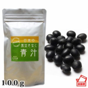 小川生薬 日本の黒豆きなこ青汁100g