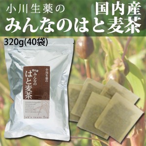 小川生薬 国内産みんなのはと麦茶 8g×40袋