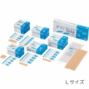 オーキューバンエコ Lサイズ 100枚入り 039998 ニチバン【絆創膏 医療 傷の保護】