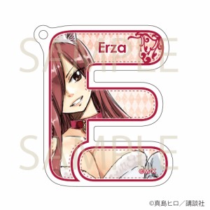 【予約 07/09 入荷予定】 FAIRY TAIL イニシャルアクリルキーホルダー エルザ グッズ