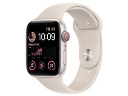 ★アップル / APPLE Apple Watch SE 第2世代 GPS+Cellularモデル 44mm MNPT3J/A [スターライトスポーツバンド]