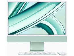 ★アップル / APPLE iMac 24インチ Retina 4.5Kディスプレイモデル MQRP3J/A [グリーン]