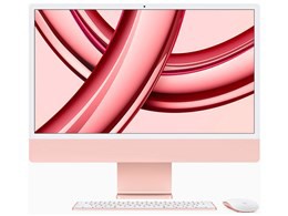 ★アップル / APPLE iMac 24インチ Retina 4.5Kディスプレイモデル MQRT3J/A [ピンク]