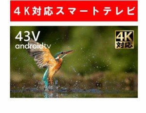 ★TCL / 43BP61 43型4K対応スマート液晶テレビ android TV  (地上デジタル/BS,CS/YouTube/Amazonプライムビデオ/TVerなどの動画配信対応)