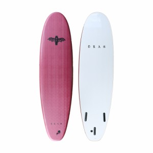 DRAG SOFTBOARD DG COFFIN 7'0 スラスタ BURGUNDY ドラッグソフトボード サーフィン サーフボード