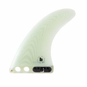 FCS2 MID SINGLE FIN 6'5 PG clear FCS2 ミッドレングスフィン 6'5 PG FCS II FIN エフシーエス ロングボード フィン 送料無料