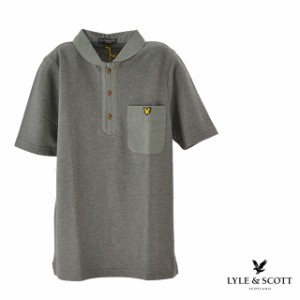 Lyle&Scott/ライルアンドスコット MNS SHAWL COLLAR POLO ワンポイントポロシャツ