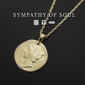 シンパシーオブソウル リバティーヘッド ネックレス K18 イエローゴールド sympathy of soul 